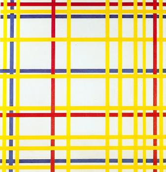 Piet Mondrian : New York City I